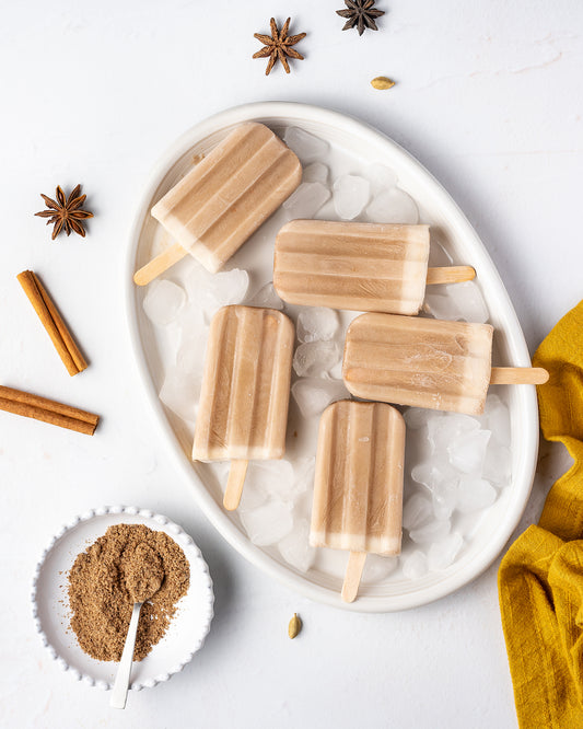 Chai Latte Popsicles