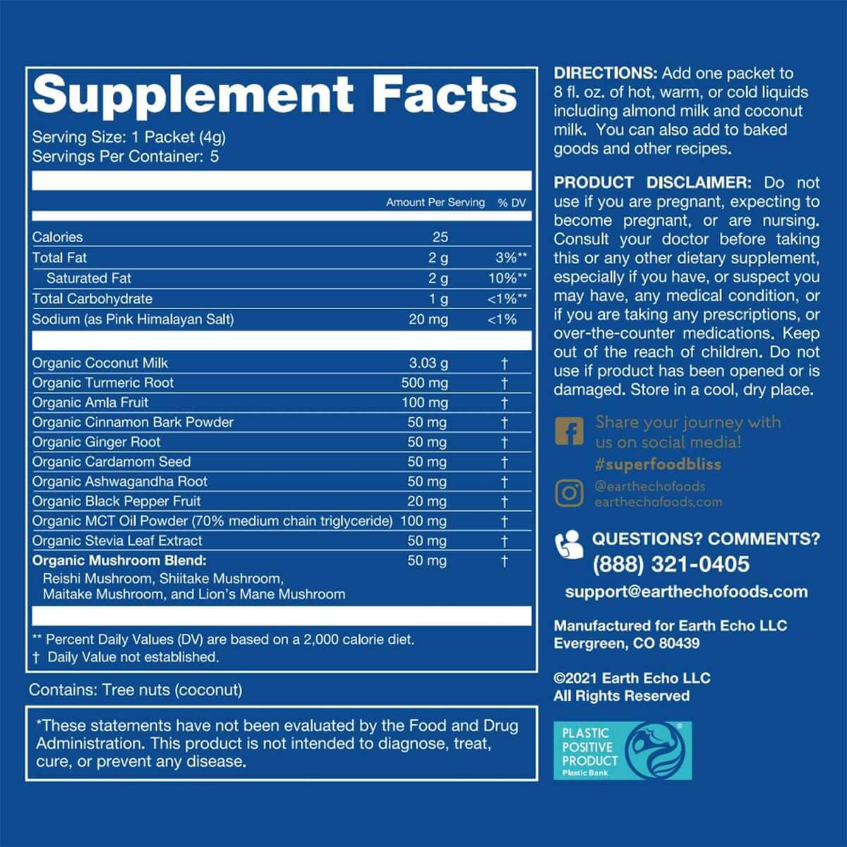 Golden Superfood Bliss Sample Packs