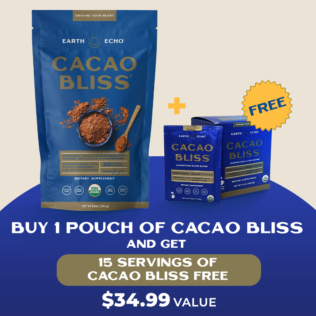 Cacao Bliss CeremonialGrade Cacao Earth Echo Foods