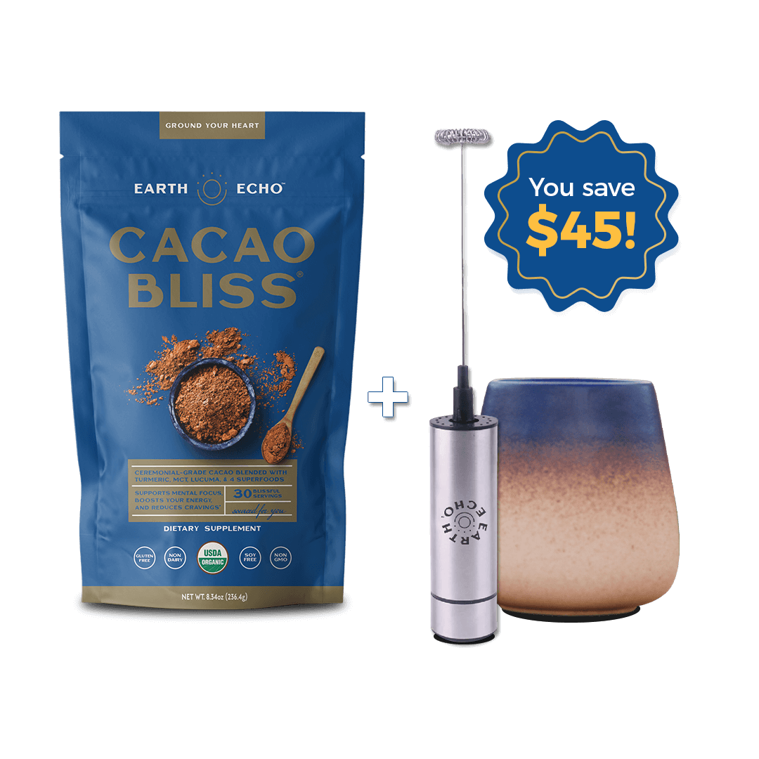 Cacao Bliss CeremonialGrade Cacao Earth Echo Foods