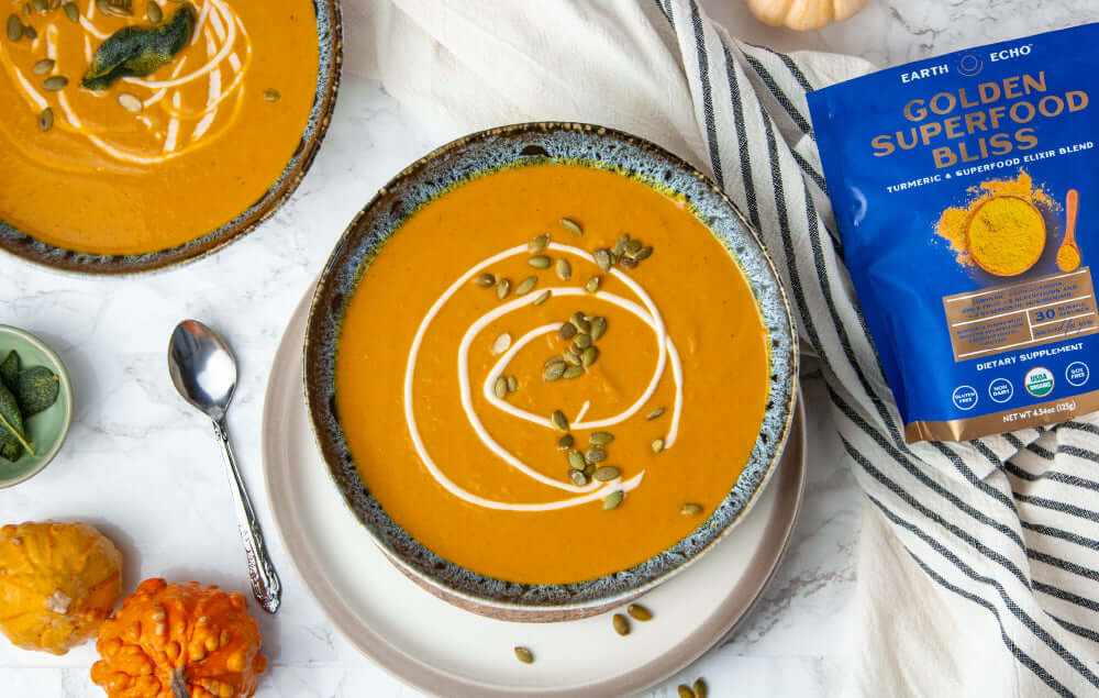 Comfort Food with Benefits: Healthy Golden Pumpkin Soup Recipe