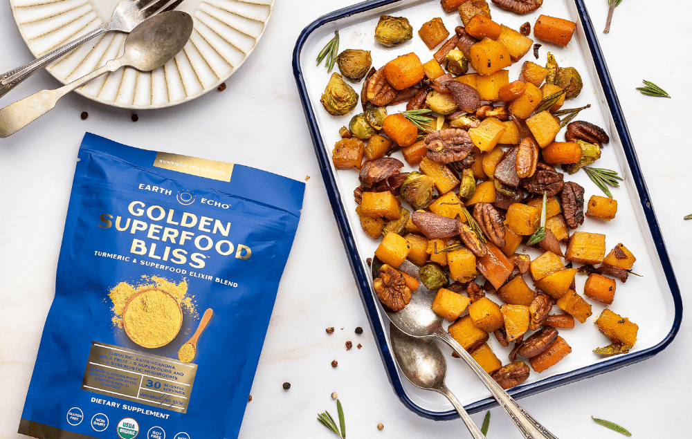 Golden Spiced Roasted Fall Vegetables Recipe