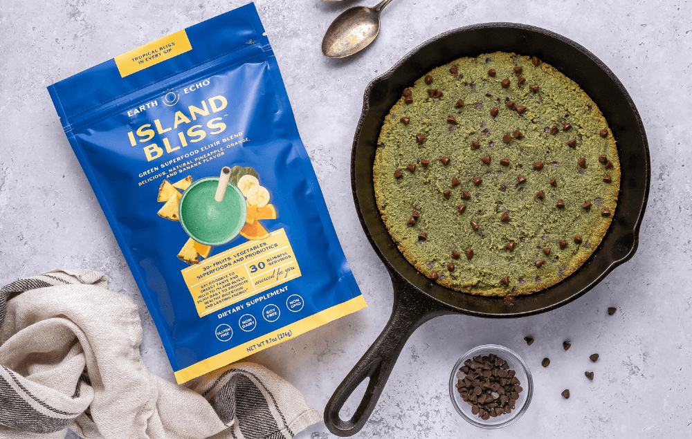 This Island Bliss Skillet Cookie Recipe Is Perfect For A Crowd!
