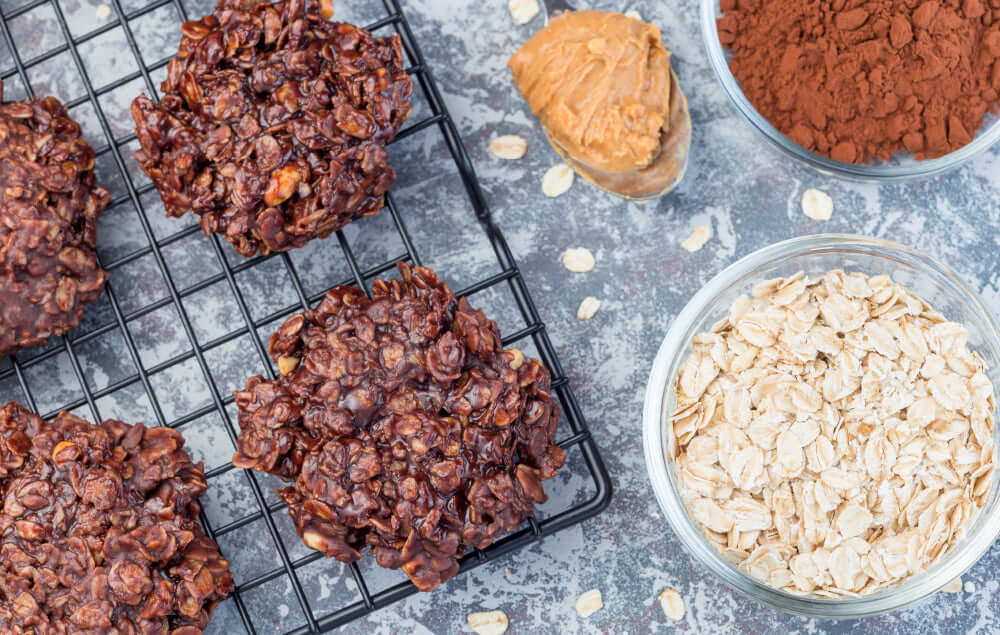 The Perfect Holiday or Afternoon Snack: Cacao No-Bake Cookies