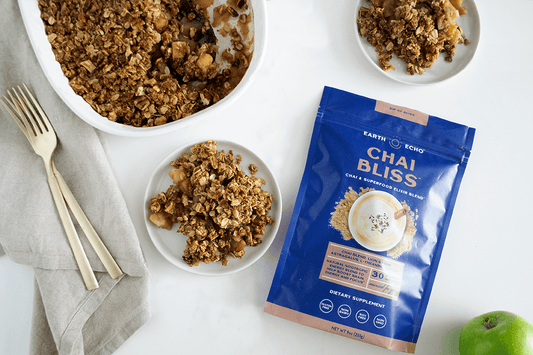 The Perfect Chai Spiced Apple Crumble Recipe For Fall