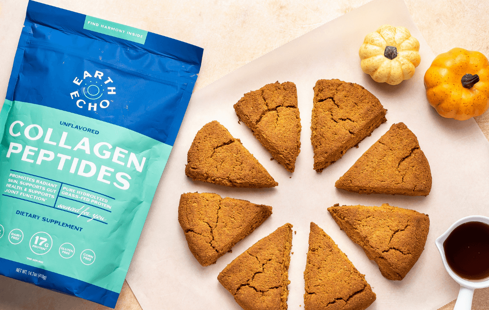 These Pumpkin Collagen Scones Are Gluten-Free, Easy, And Delicious