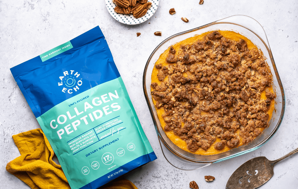 A Healthy Sweet Potato Collagen Casserole Recipe For The Holidays