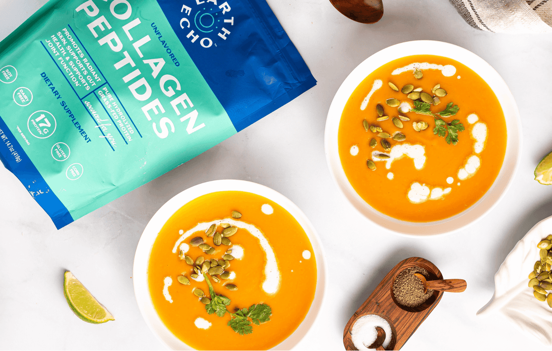 Healthy Comfort Food: Sweet and Spicy Potato Soup