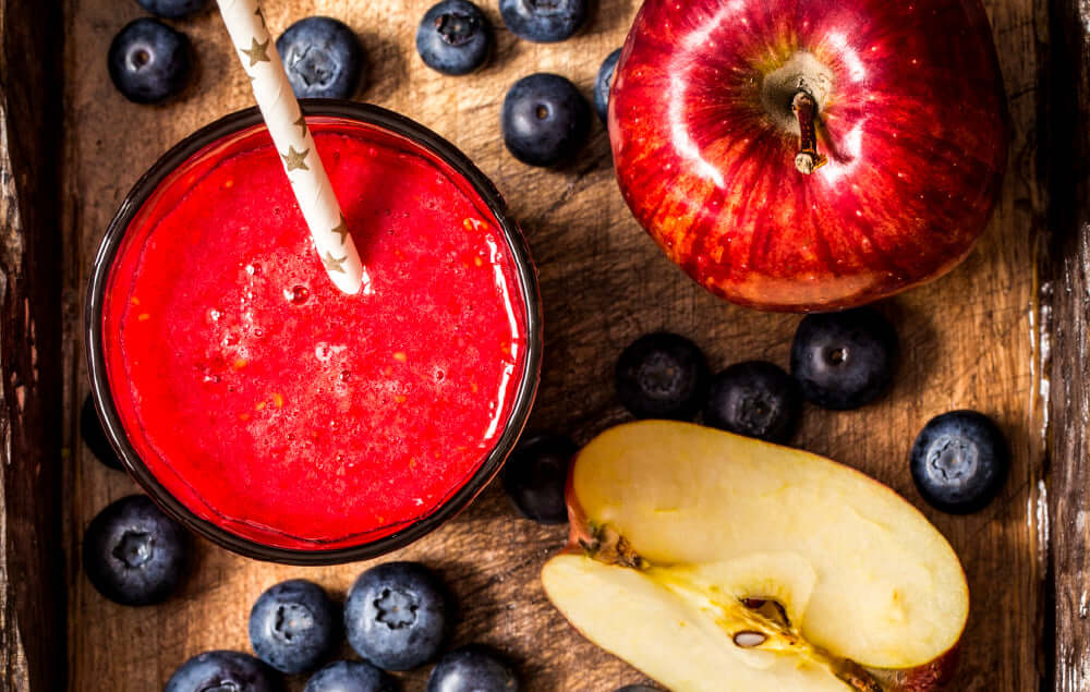 Delicious Joint Supporting Apple Berry Collagen Smoothie