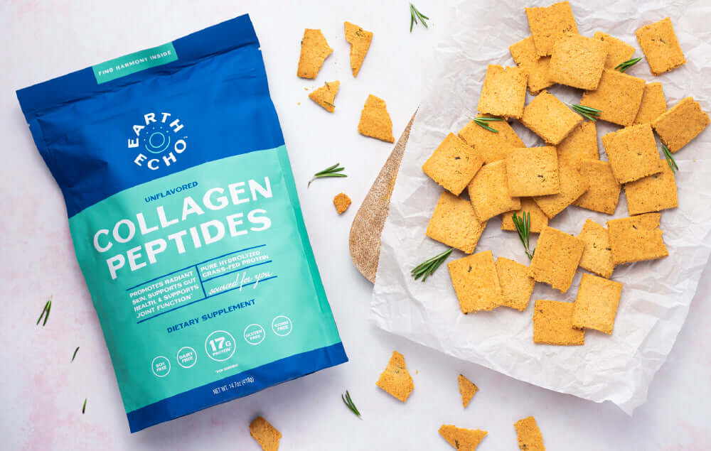 These Gluten-Free Almond Herb Protein Crackers Make Snacking So Much Better
