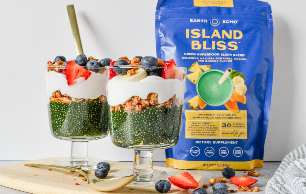 Superfood-Packed Tropical Chia Seed Pudding Parfait