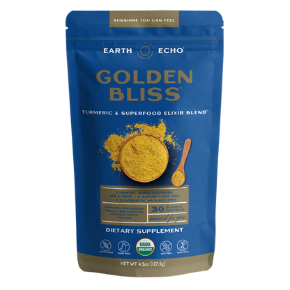 5 Pouches Golden Bliss + Fat Burning Recipes Book