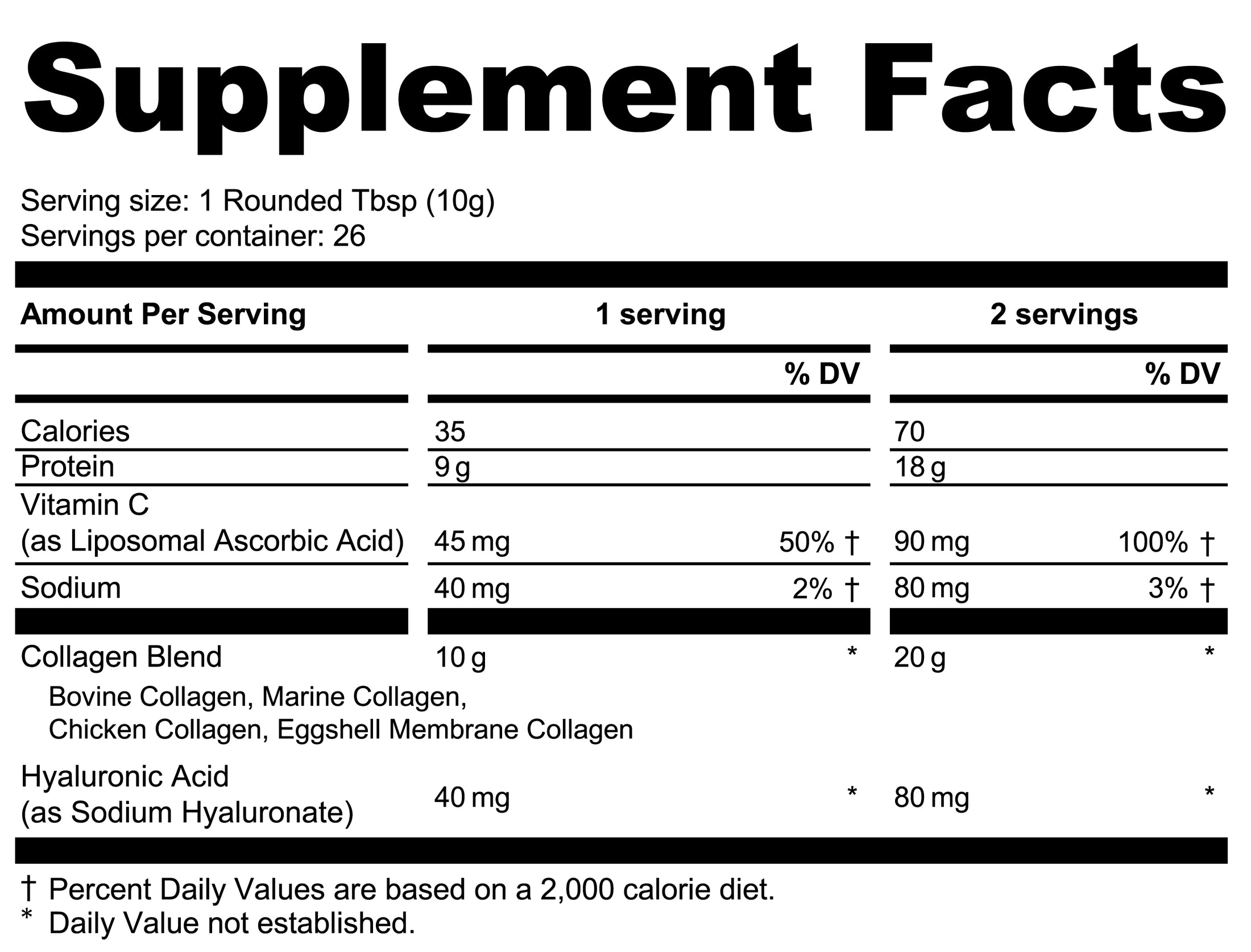 Collagen Peptides 100 Bovine Collagen by Earth Echo Foods