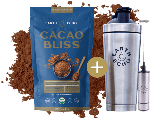 Cacao Bliss Subscription w/ FREE Starter Kit (Frother & Shaker)