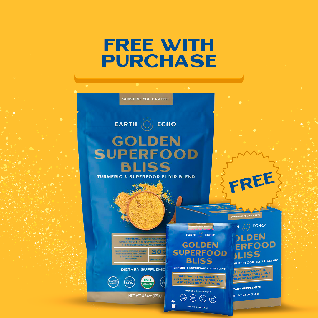 Golden Superfood Bliss & FREE Golden Bliss Travel Packs