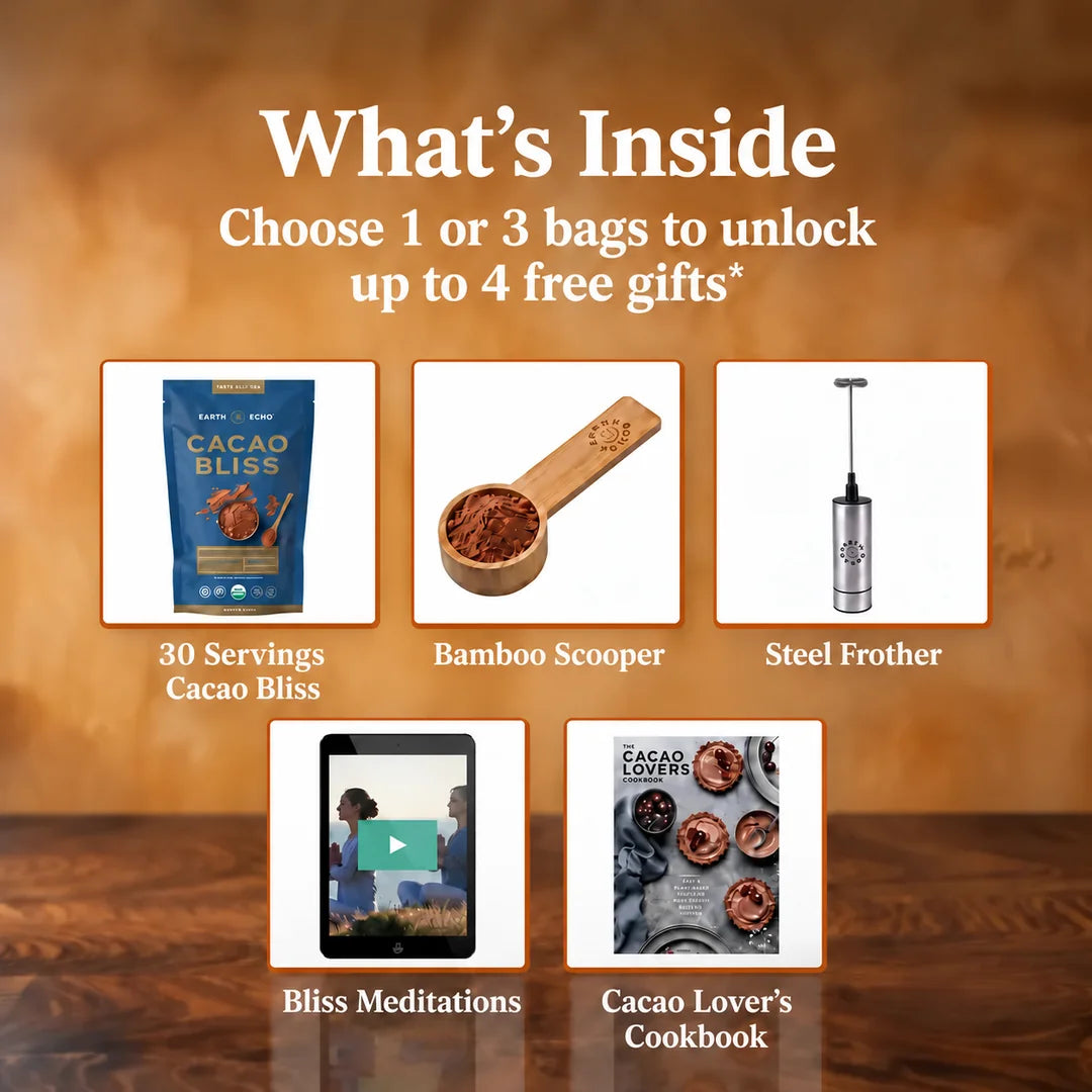 What’s inside: Cacao Bliss and available package gifts